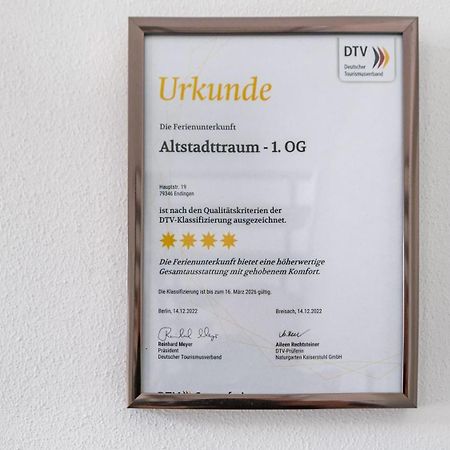 Altstadttraum Endingen am Kaiserstuhl Eksteriør bilde